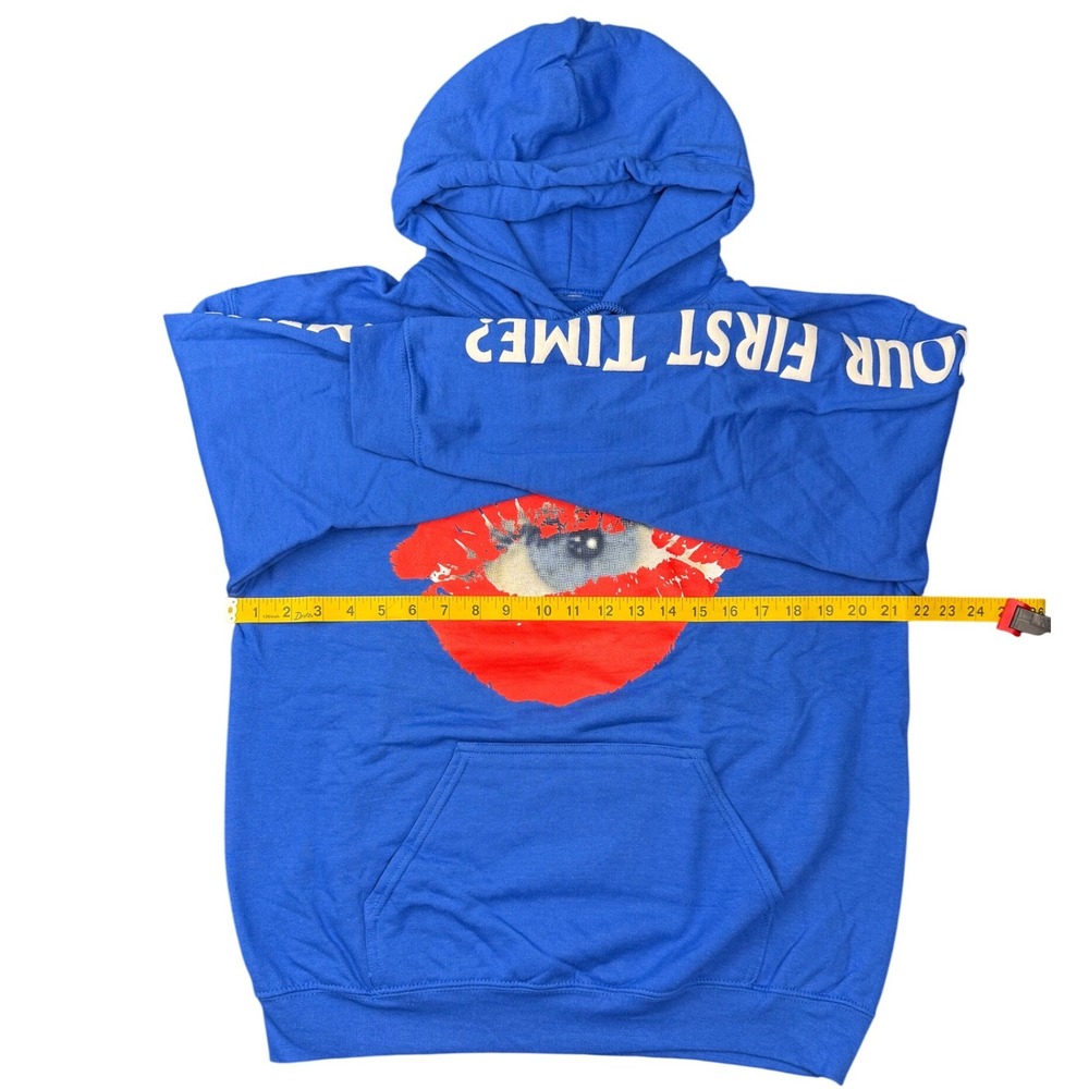 The Kid‎ Laroi EOTW Tour 2022 Hoodie Blue Medium Official Concert Merch - Picture 4 of 5